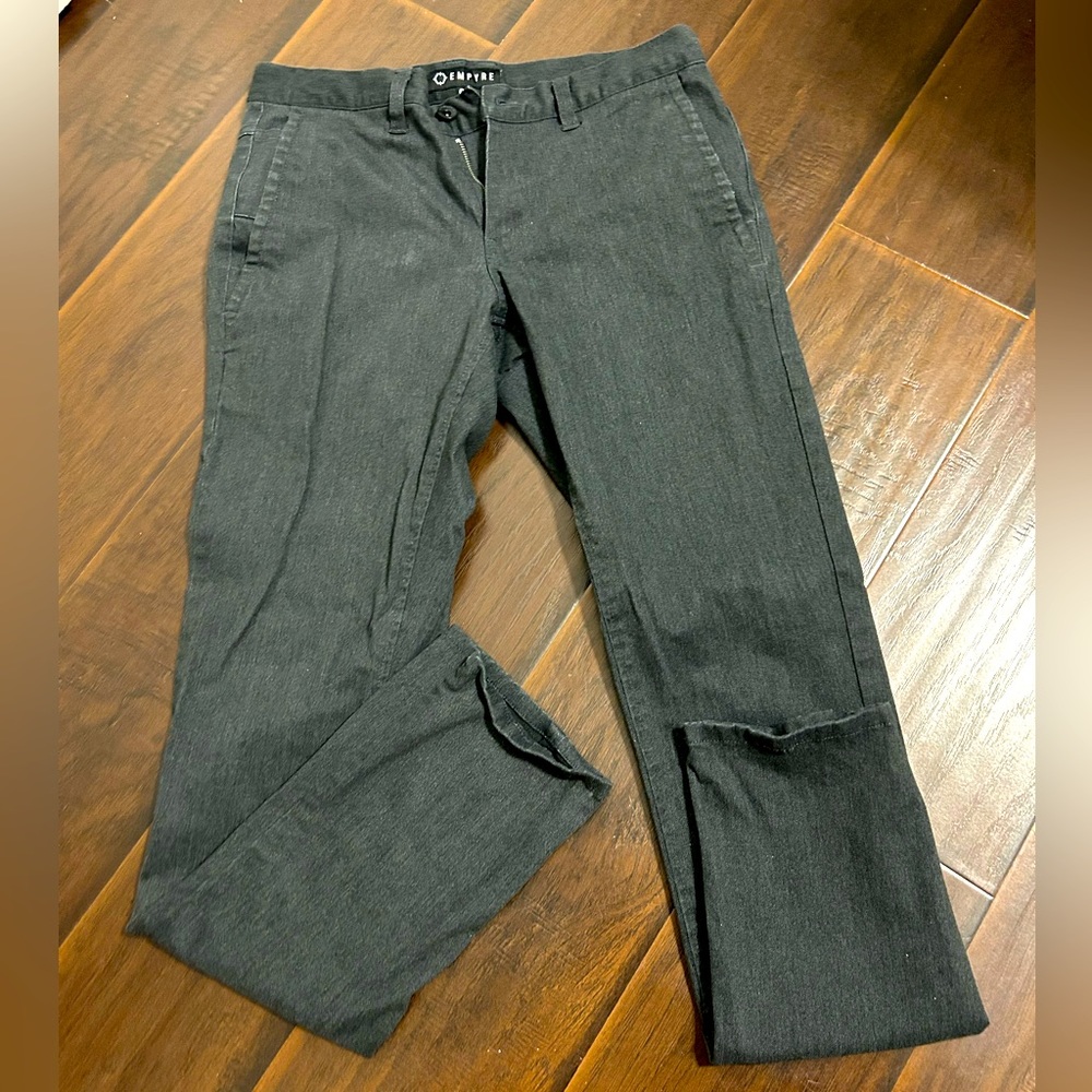 Black men’s pants.
